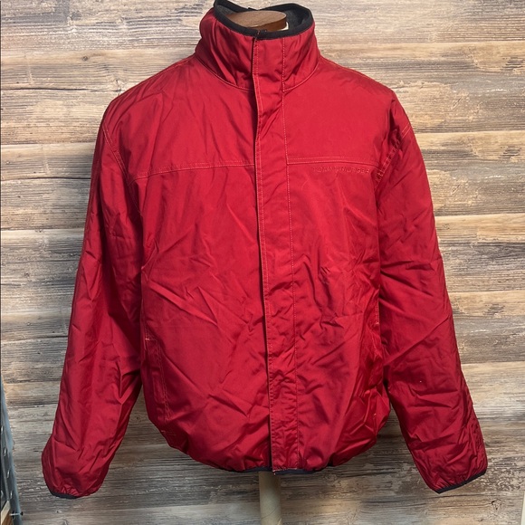 Vintage Tommy Hilfiger Men's Jacket in Red NWT